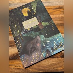 Bruno Visconti Soft Touch The Wolf Cub and the Moon Notebook Journal A5 NEW